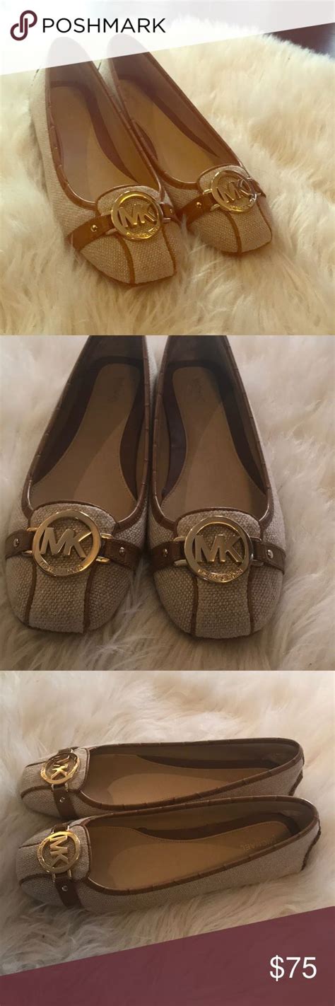 michael kors mens flats|michael kors genuine leather flats.